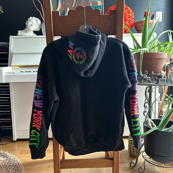 Black NYC Graphic Hoodie - Picture 12 of 14